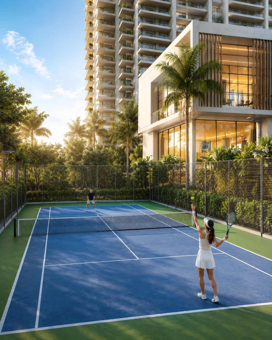Lawn Tennis Court